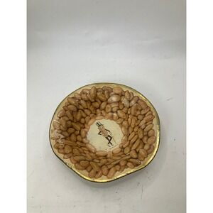 Vintage Mr. Peanut Bowl Trinket Dish Decorative Nut‎ Design Collectible